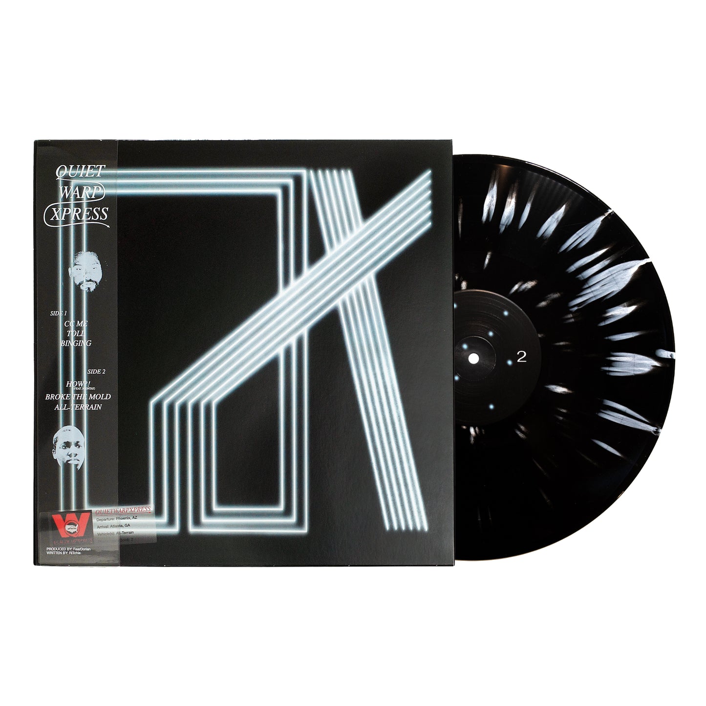 Signed Quiet Warp Xpress Vinyl LP W/ Obi Strip