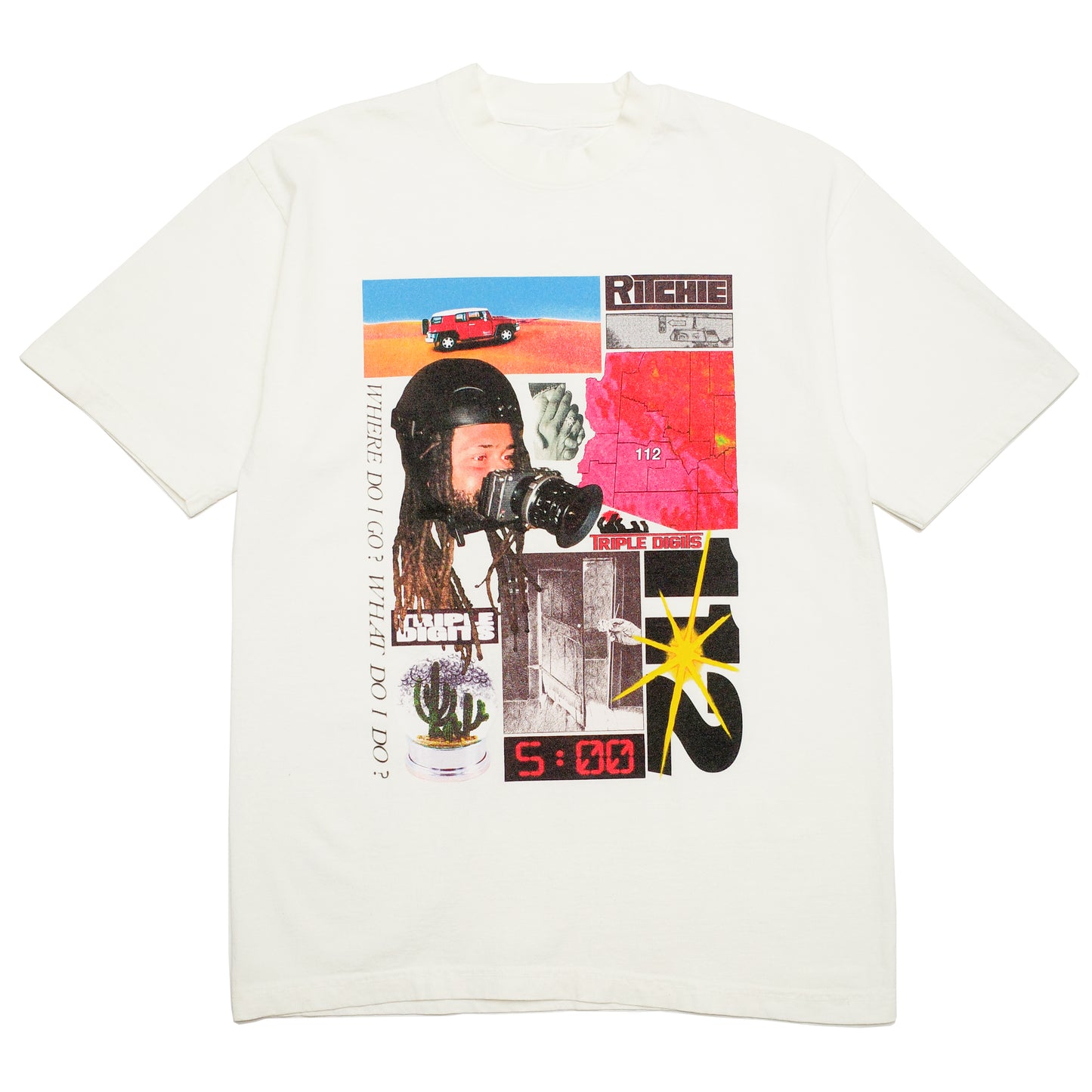 Poster Tee - (Off White)